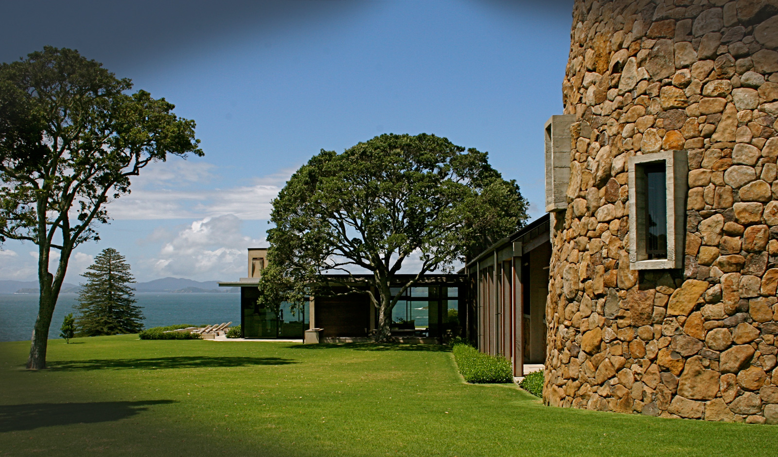 Landscaping for Coopers Residence, Mountain Landing near Kerikeri